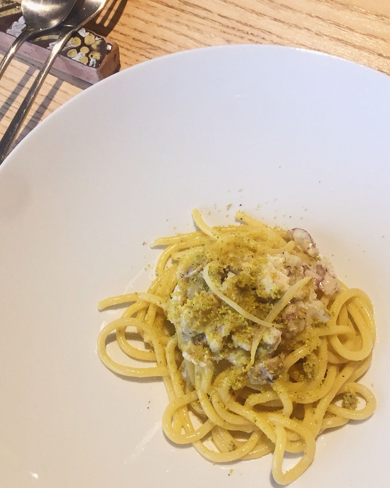 spaghetto pistacchio